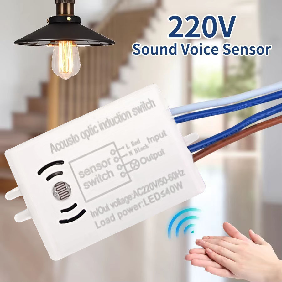 Home Automation Industry - Sound Voice Sensor Switch Smart Switches