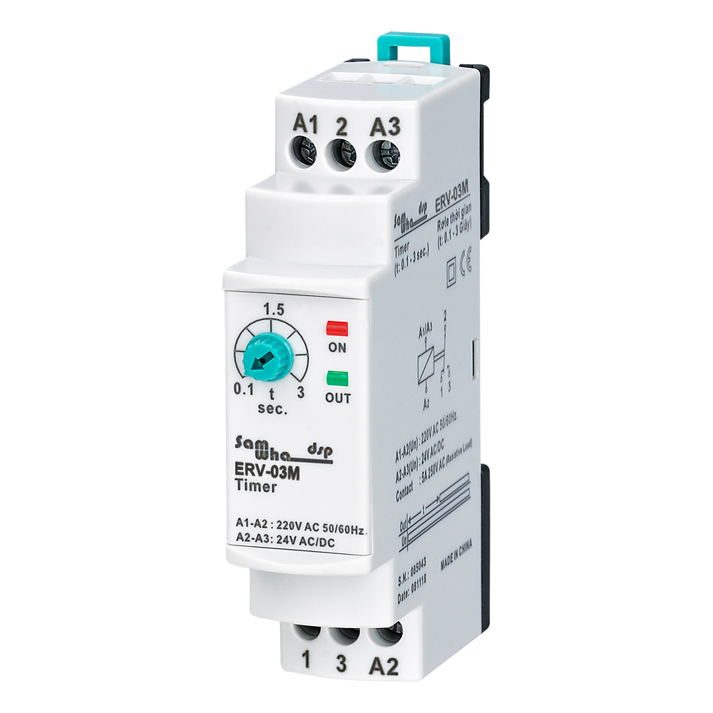 Shelly Relay Module - Samwha-Dsp ERV-XXM Off Delay Time Relay
