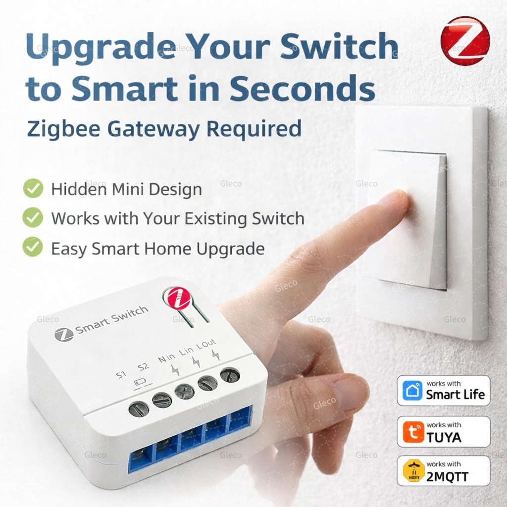 Diy Home Automation Hub - ZigBee Tuya Smart Switch Module Mini