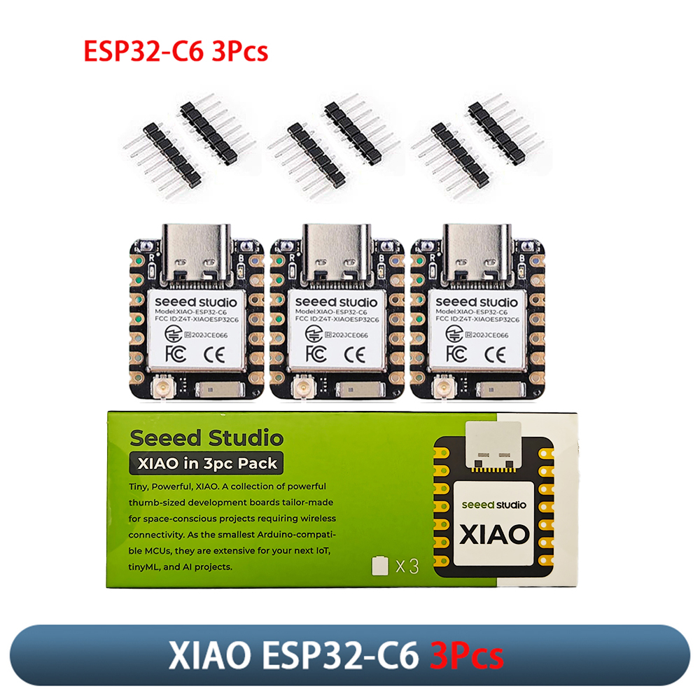 Home Automation With Arduino - XIAO ESP32-C6 3Pcs Development Board Module