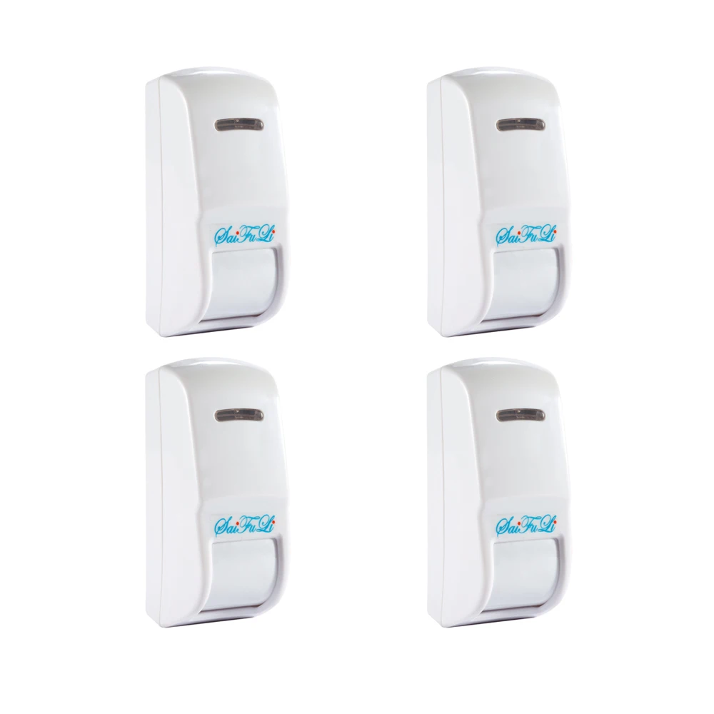 Motion Sensor Pir Wired - 4Pcs Wire Curtain Infrared Detector For
