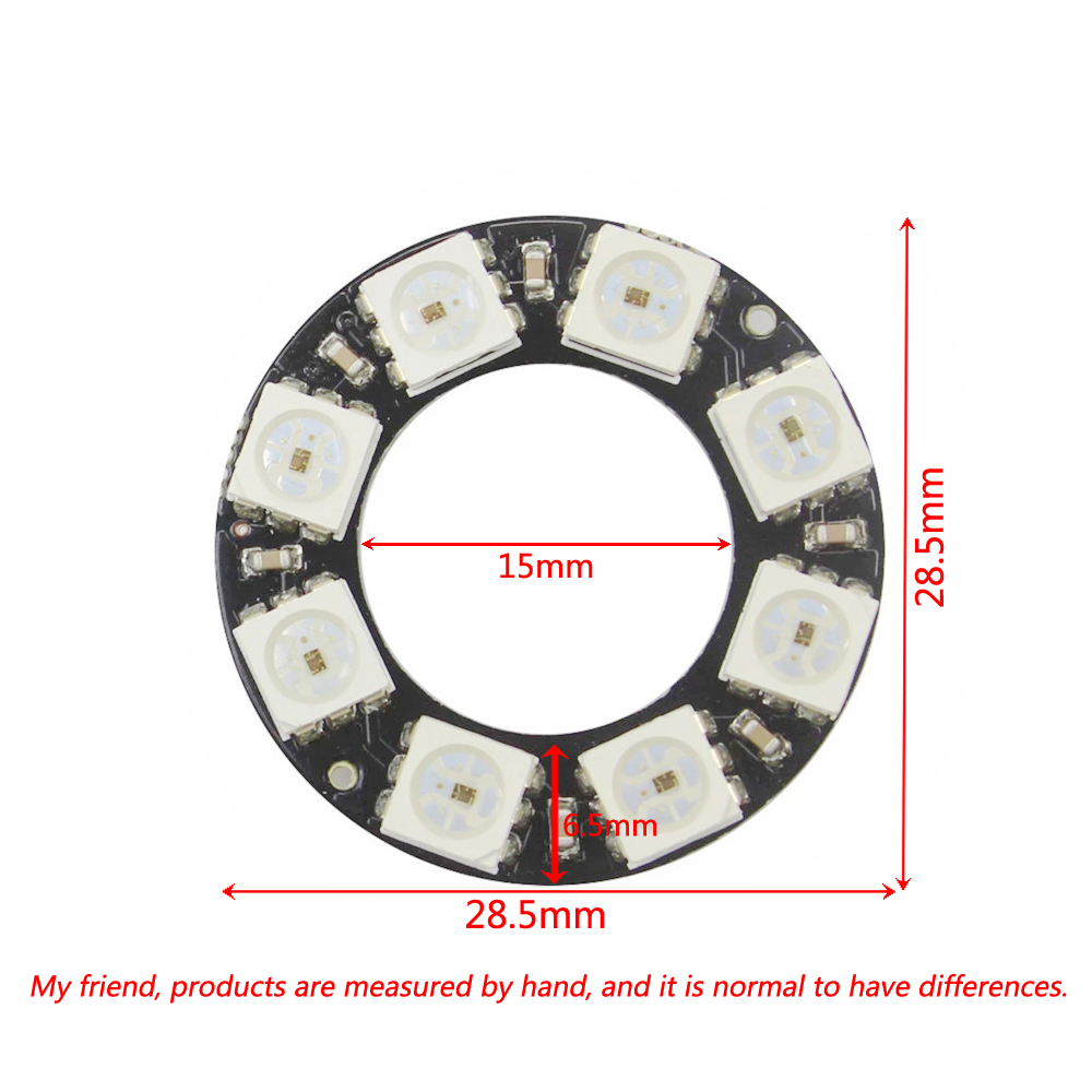Home Automation Diy Kit - RGB LED Ring Light 8 Bits