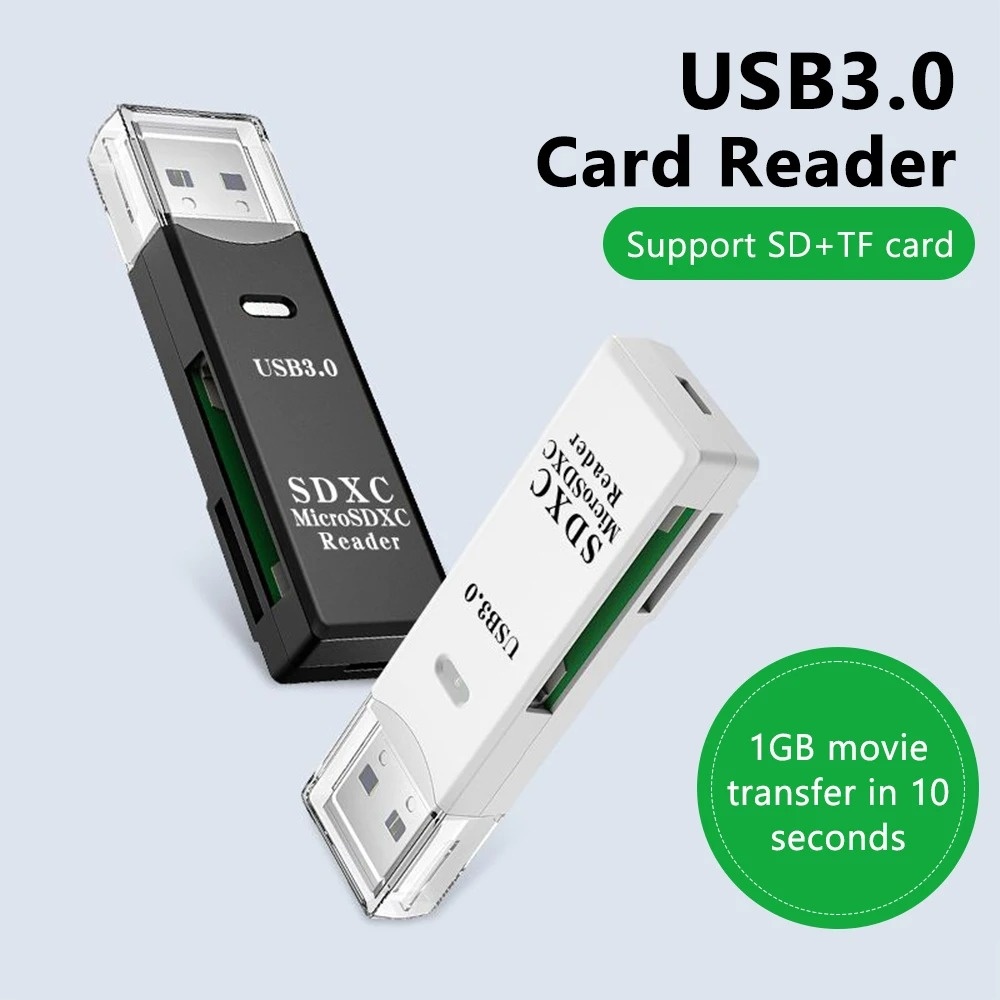 Home Assistant Sd - USB 3.0/2.0 Card Reader 2 in