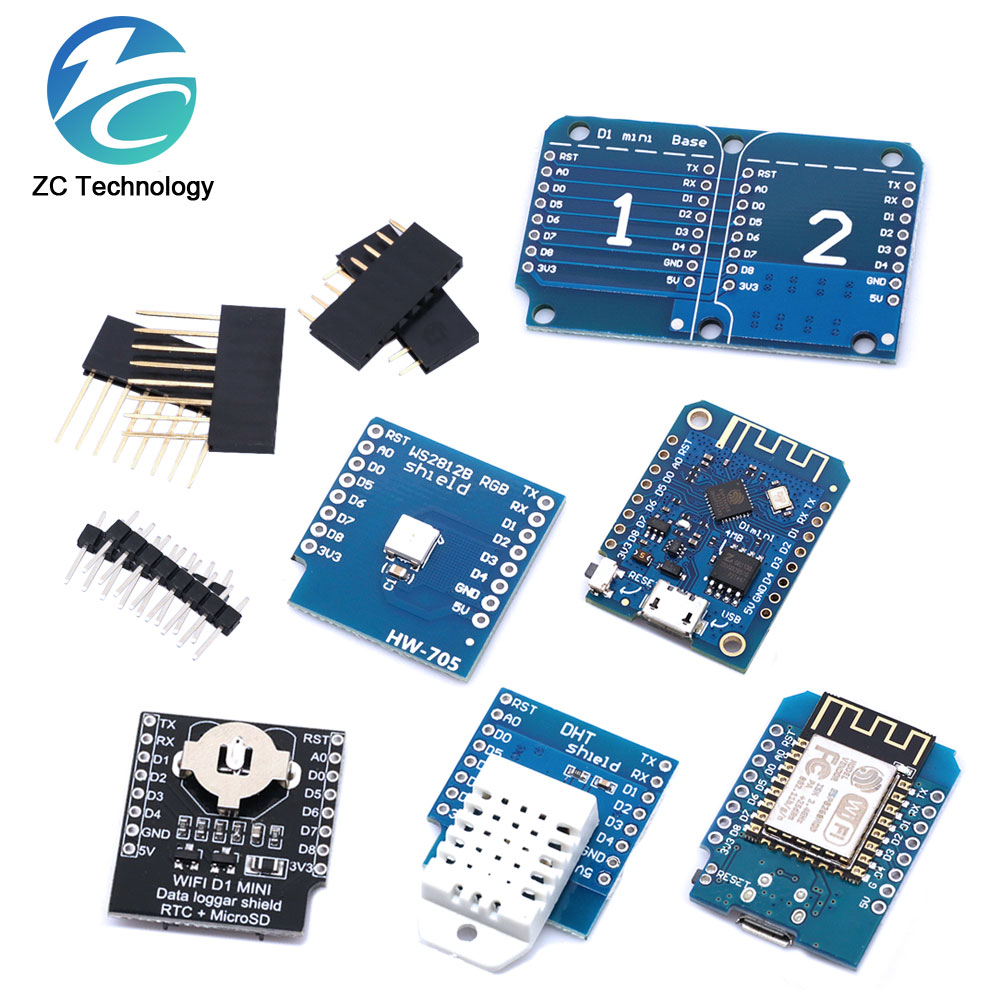 Esp8266 Nodemcu Board - D1 Mini ESP8266 ESP-12F CH340G V2