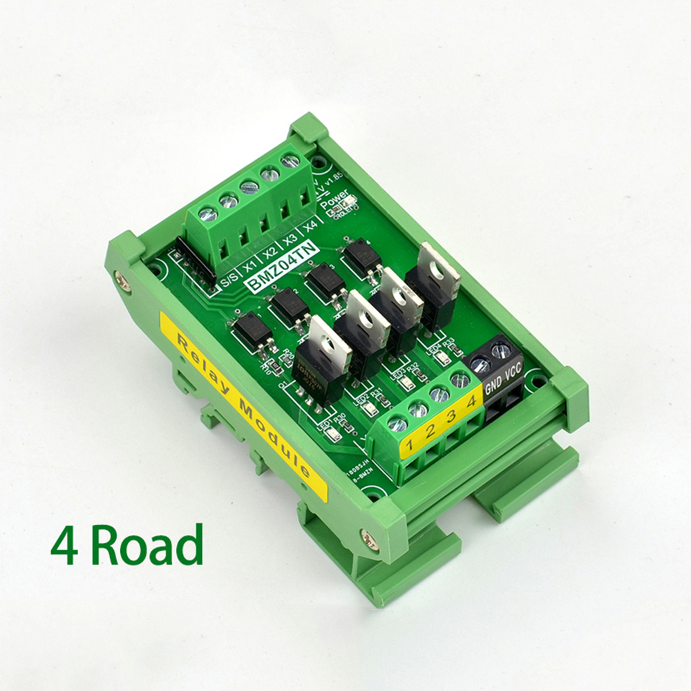 Relay 8 Channel Board - DC12/24V/5V 4/8 Channel IO Card Microcontroller