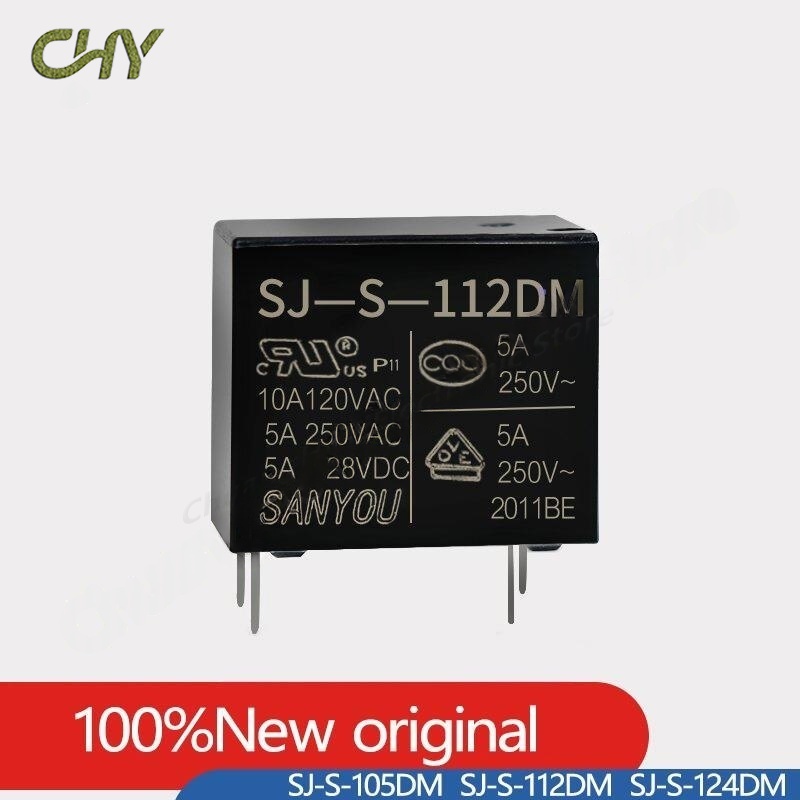Shelly Relay Module - 100%Original New SANYOU SJ-S-105DM 5VDC SJ-S-112DM
