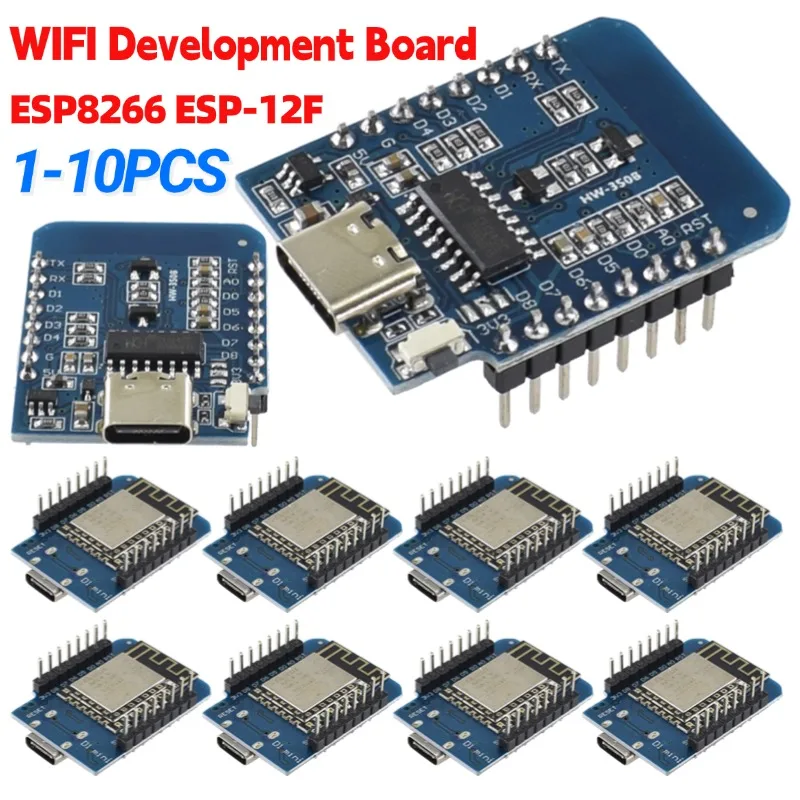 Esp8266 Nodemcu Board - 1-10PCS ESP8266 ESP-12F D1 Mini WIFI