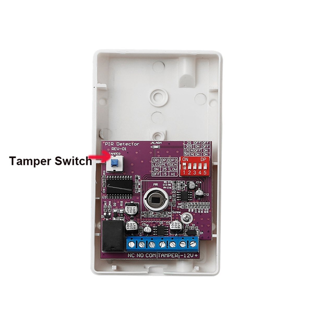 Motion Sensor Pir Wired - AA80 12V Wired Passive Indoor Motion