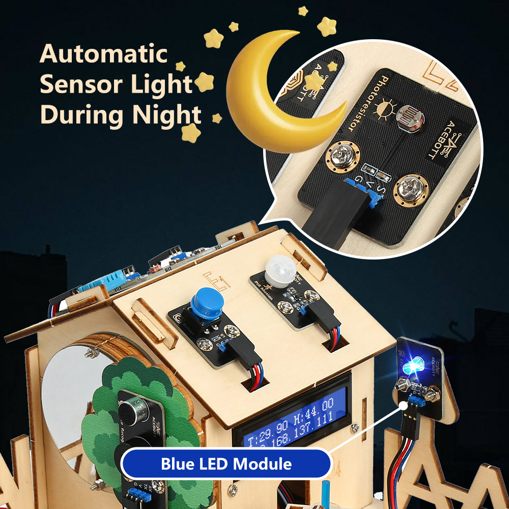 ACEBOTT Smart Home STEM STEAM  - огляд і ціна Home Automation With Arduino