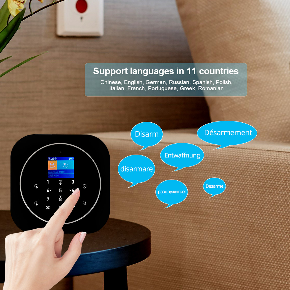 KERUI G12 2G Wifi Wireless Hom - огляд і ціна Home Automation System Diy