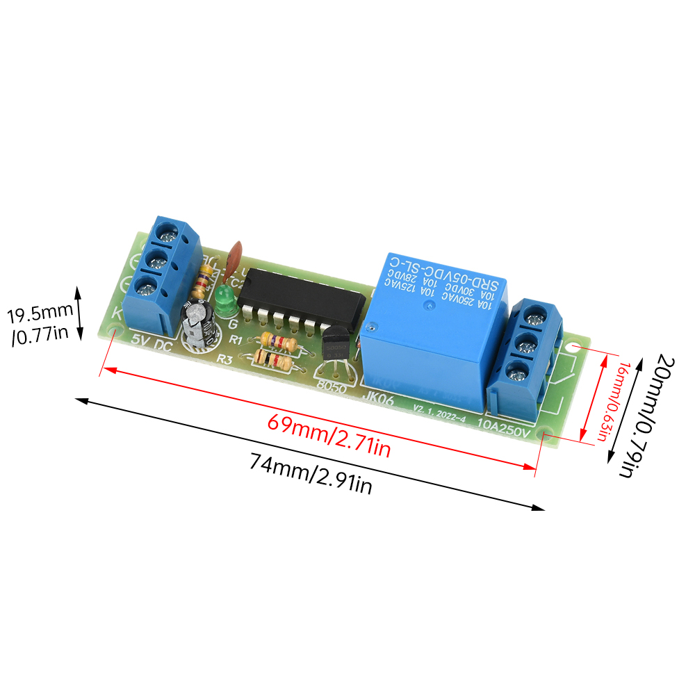 DC 5V Flip-Flop Latch Relay Mo - огляд і ціна Shelly Relay Module