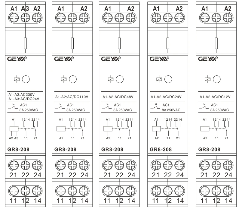 GEYA GR8-208 Auxiliary Relay I - огляд і ціна Shelly Relay Module