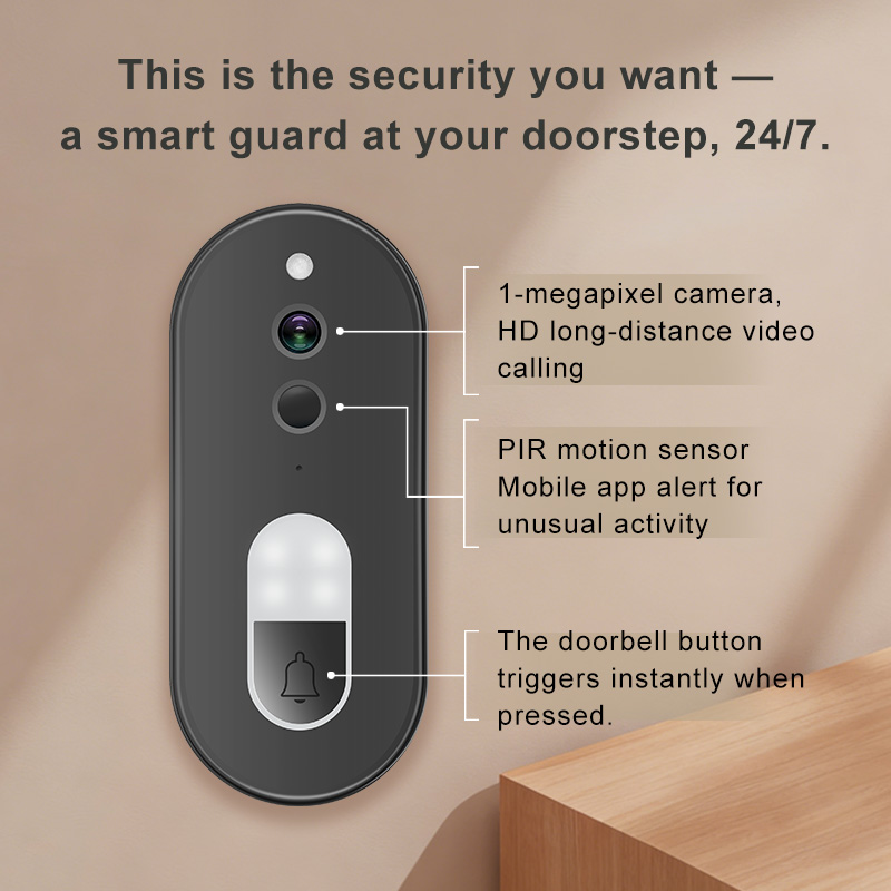 Tuya 1080P HD Wireless WiFi Vi - огляд і ціна Smart Doorbell Wired