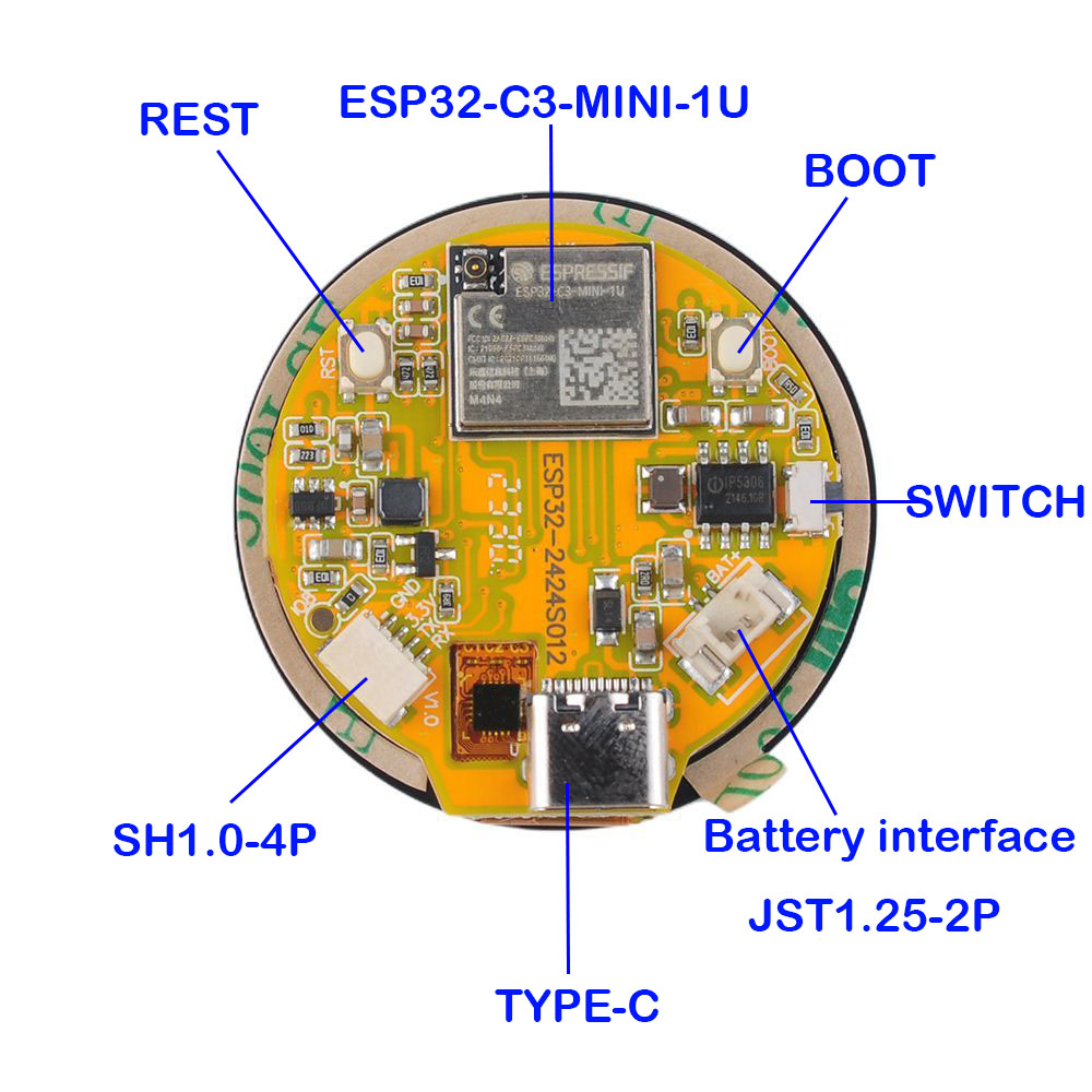 ESP32 Display 1.28 inch ESP32- - огляд і ціна Home Automation With Arduino