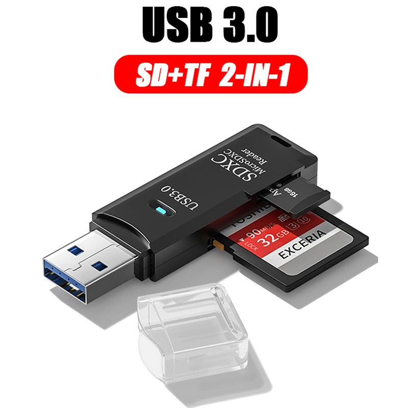 2 In 1 USB 3.0 Card Reader Por - огляд і ціна Home Assistant Sd