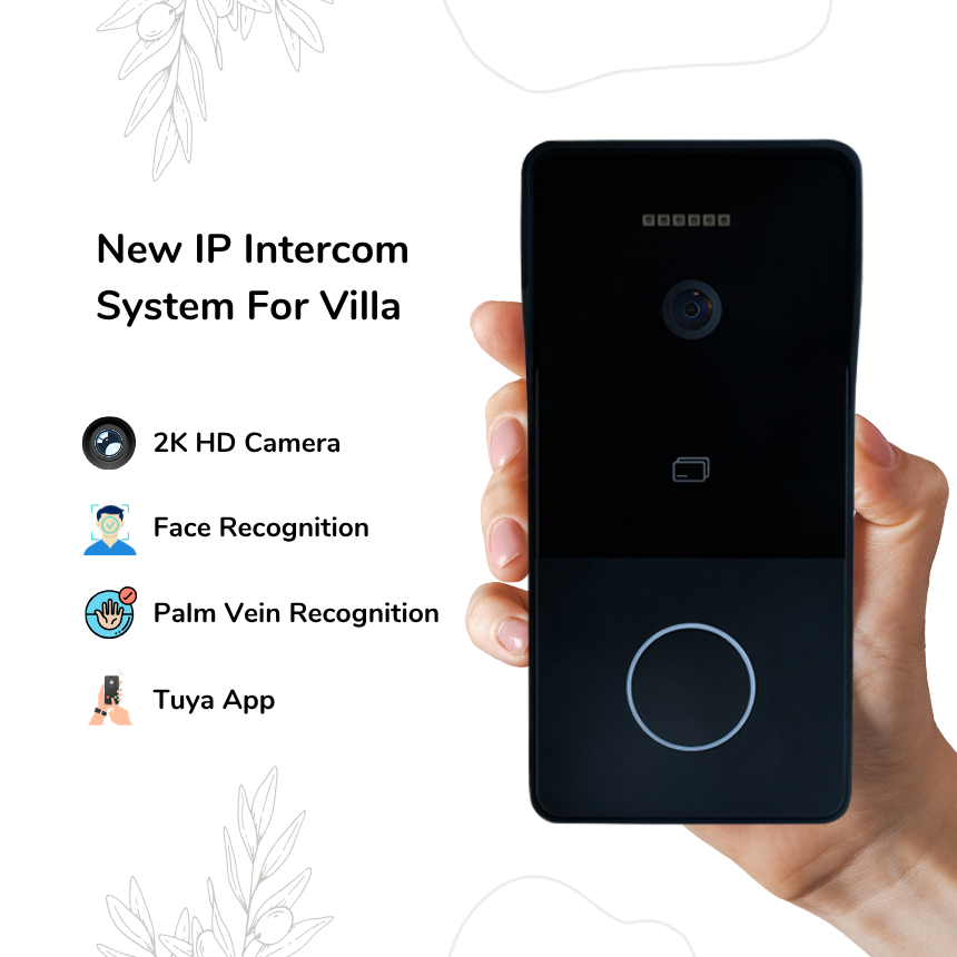 Tuya Smart Video Doorbell Outd - огляд і ціна Smart Doorbell Wired