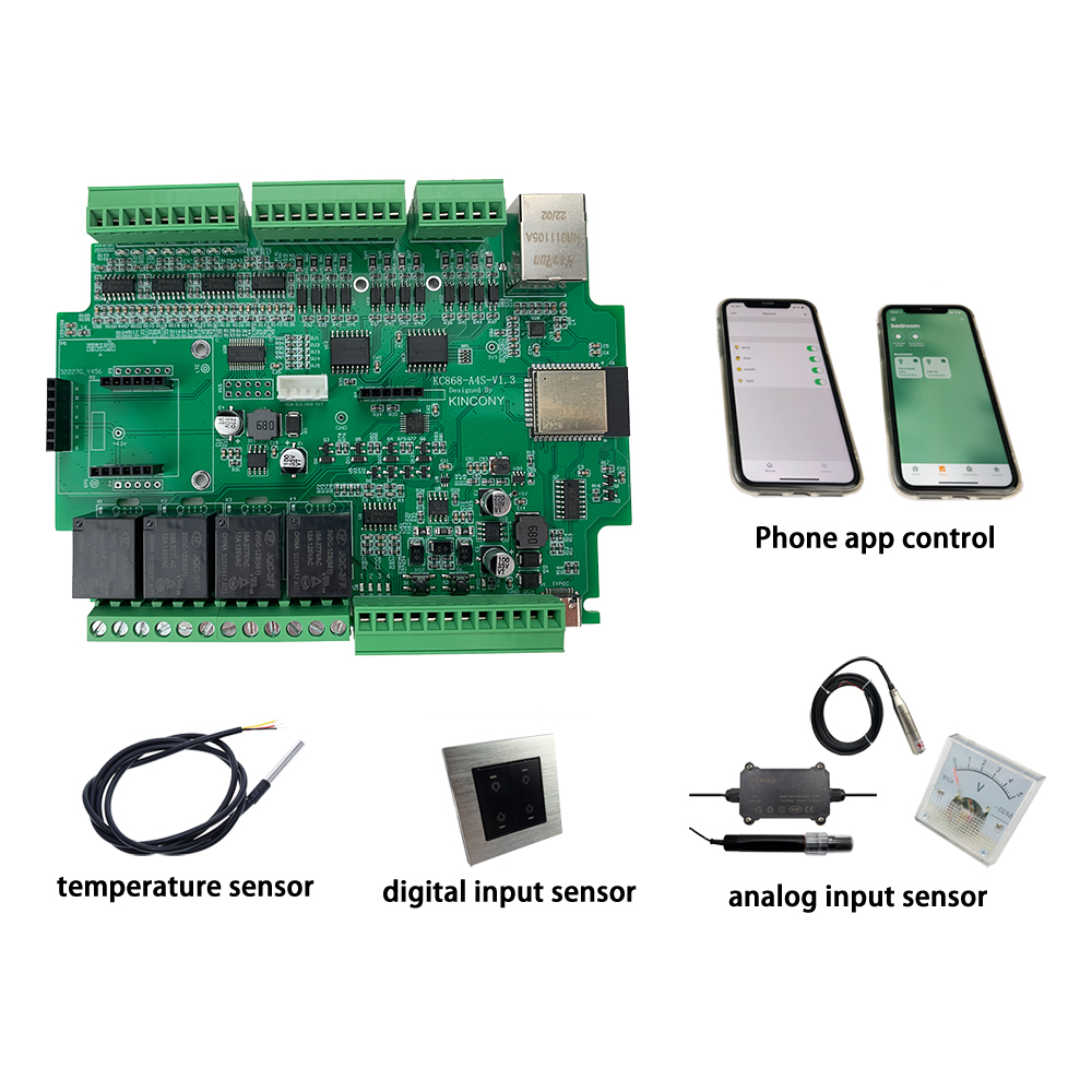 KC868-A4S ESP32 ESPhome Tasmot - огляд і ціна Home Automation With Arduino