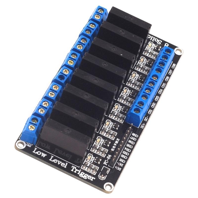 8 Channel DC5V 12V 24V Relays  - огляд і ціна Relay 8 Channel Board