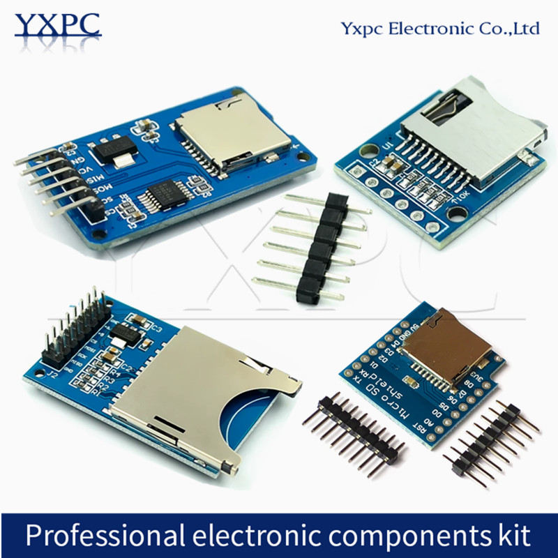 (1-5-10)pcs SD Card Reader Mod - огляд і ціна Level Shifter 3.3V