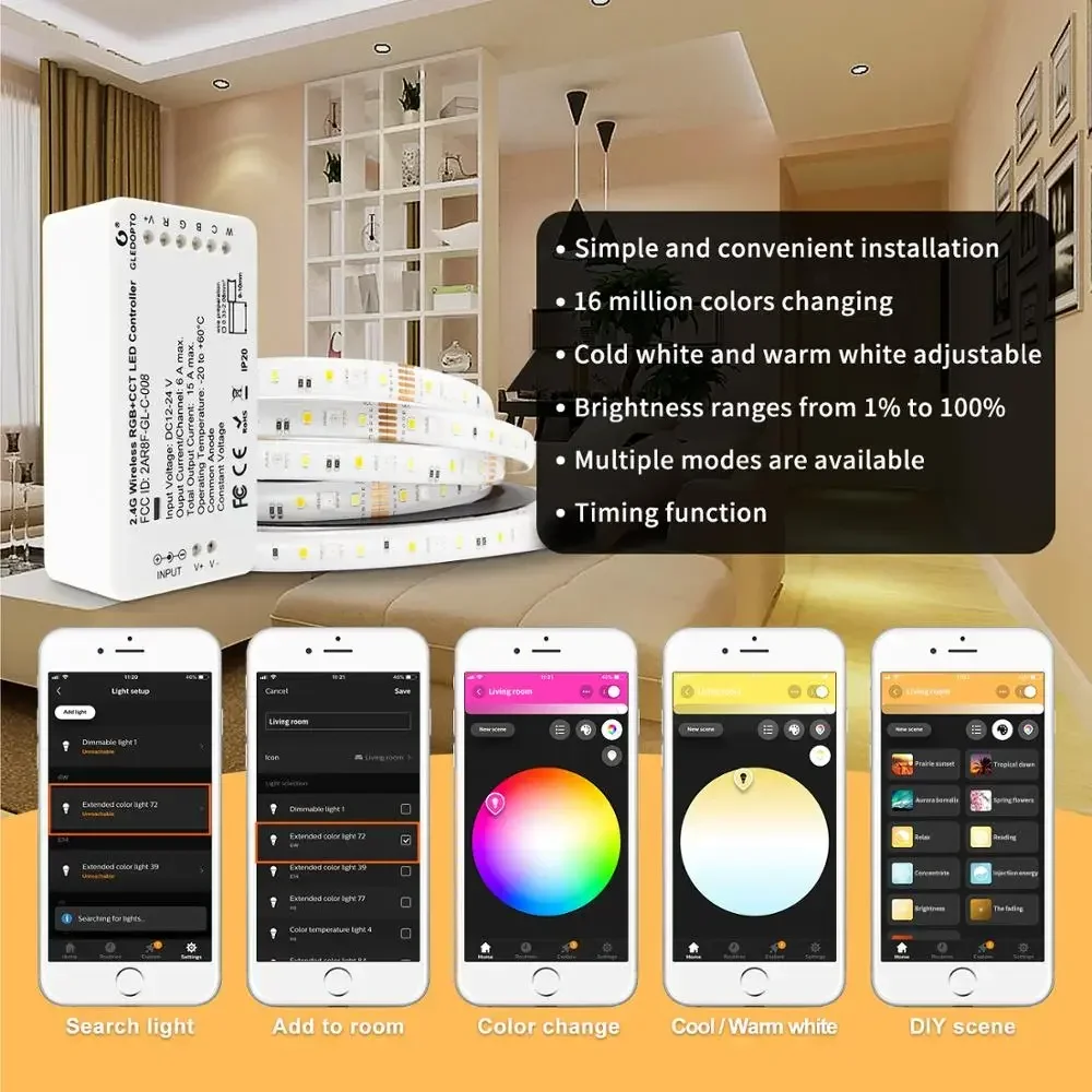 GLEDOPTO Zigbee3.0 RGB+CCT RGB - огляд і ціна Zigbee Coordinator Stick