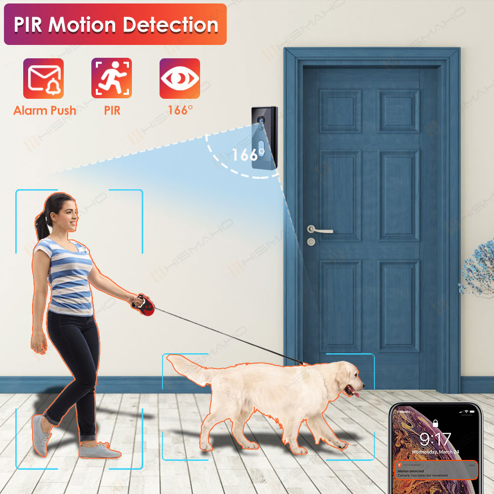 Tuya WiFi Doorbell Camera Outd - огляд і ціна Smart Doorbell Wired