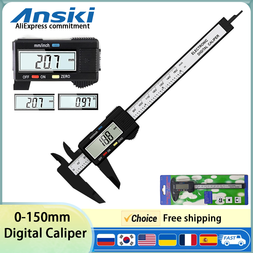 Vernier Caliper 0-150mm Digita - огляд і ціна Home Automation System Diy