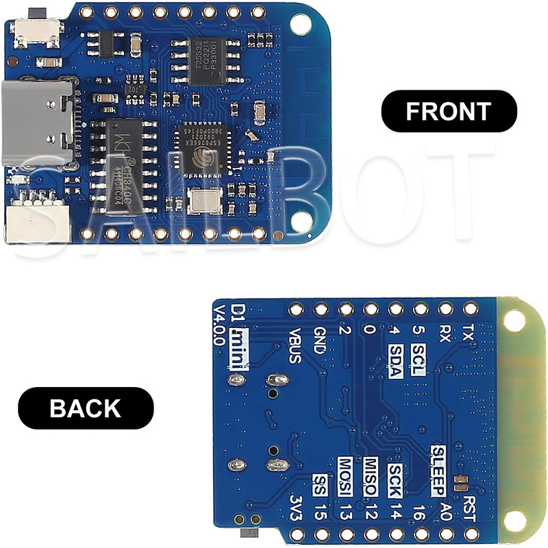 1-10PCS WeMos D1 Mini ESP8266  - огляд і ціна Esp8266 Nodemcu Board