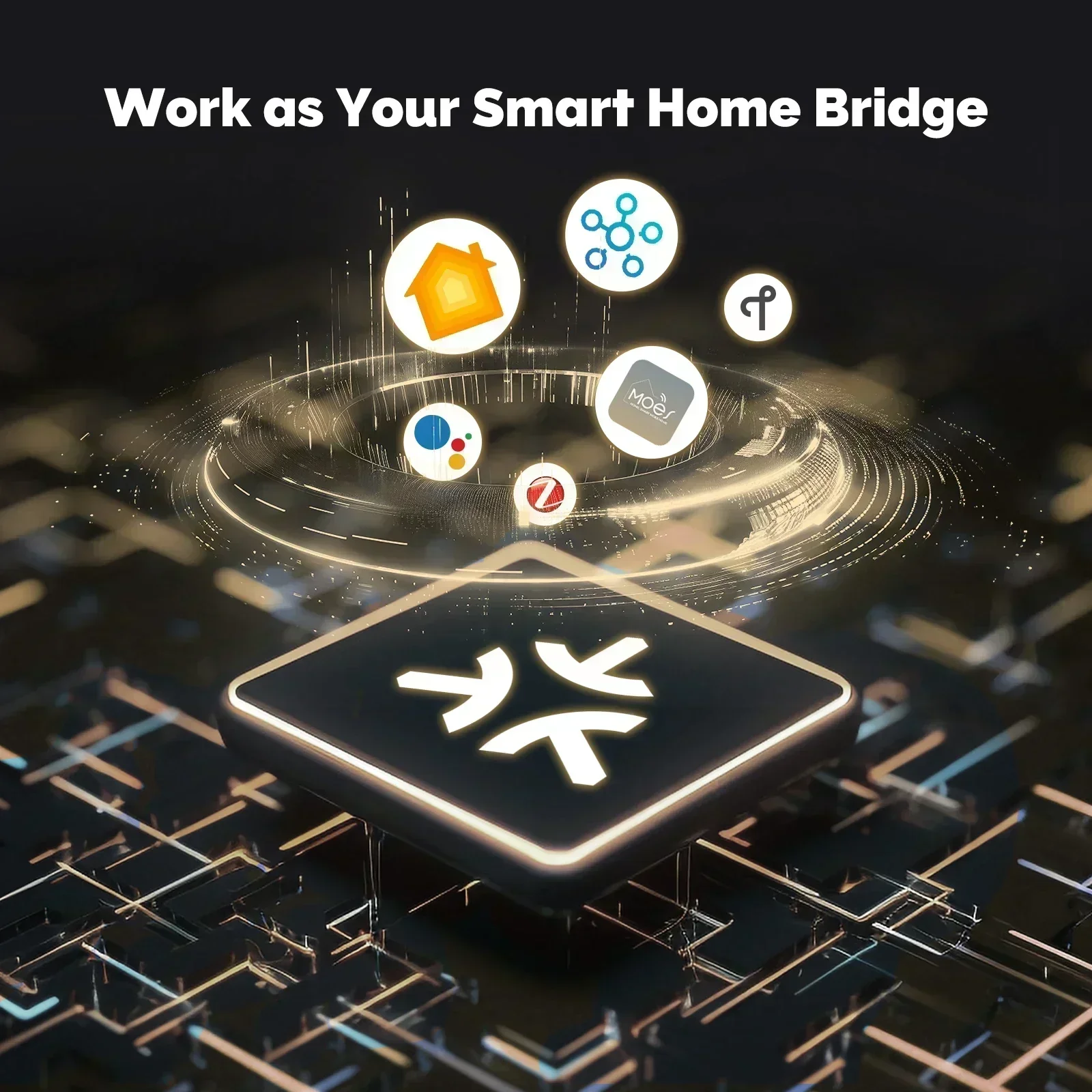 MOES Tuya Zigbee Matter Thread - огляд і ціна Matter Hub Thread