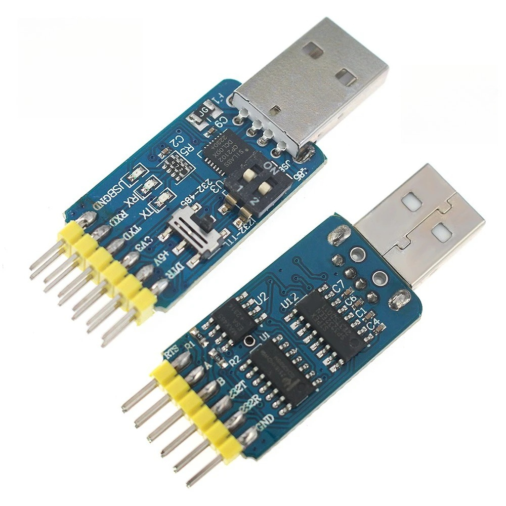 6 in 1 USB Serial Adapter CP21 - огляд і ціна Level Shifter 3.3V