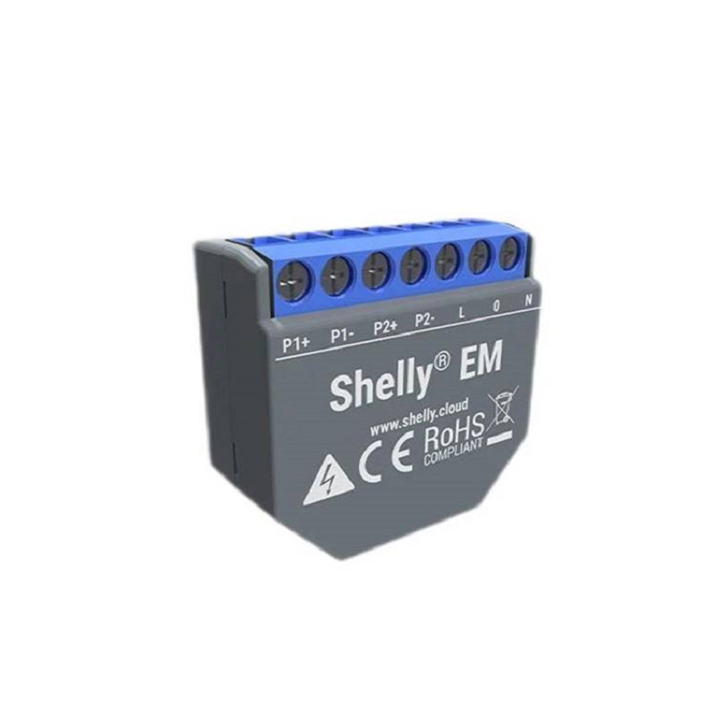 SHELLY EM Wifi Smart Life Cont - огляд і ціна Shelly Relay Module