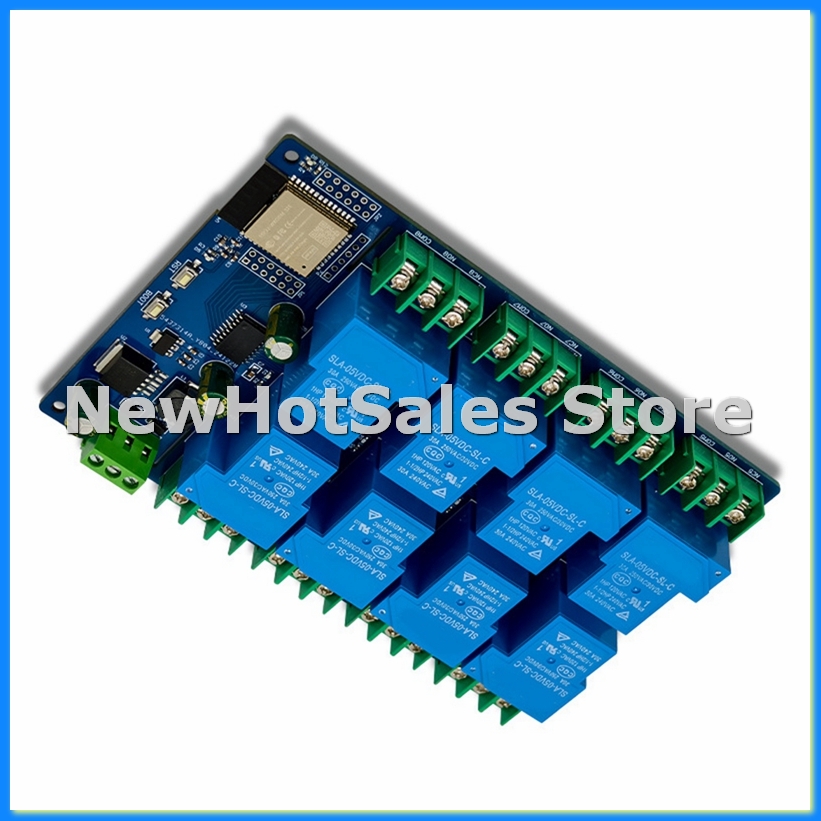 8 Channel Relay Module 30A DC7 - огляд і ціна Relay 8 Channel Board