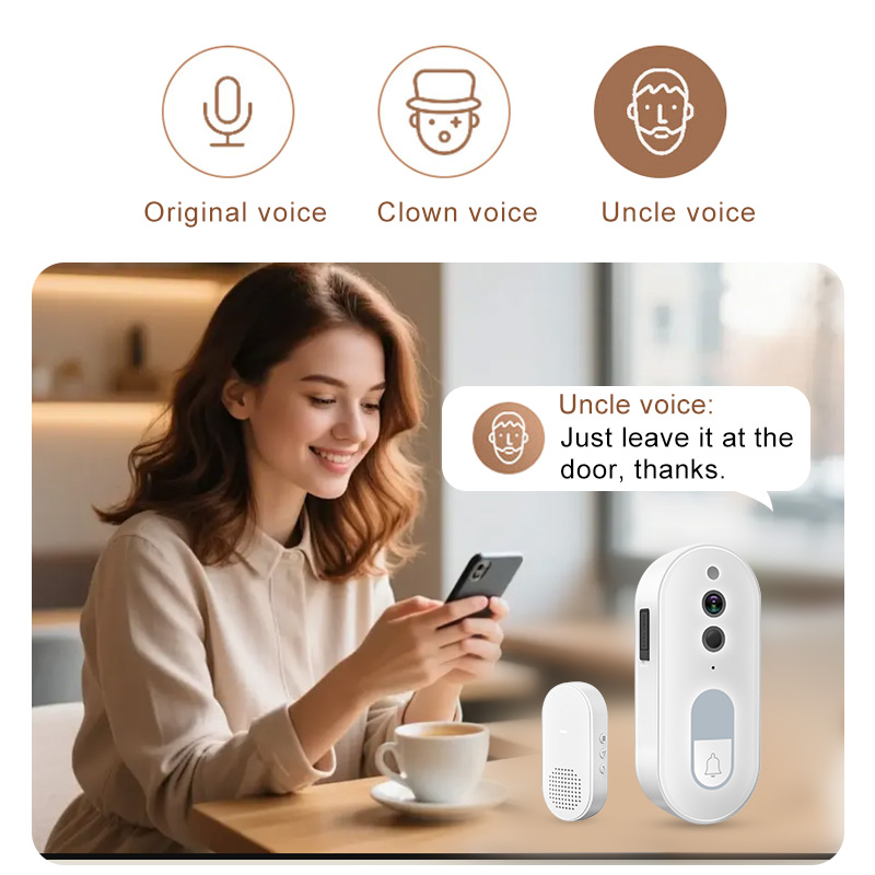 Tuya Smart Video Doorbell Wire - огляд і ціна Smart Doorbell Wired