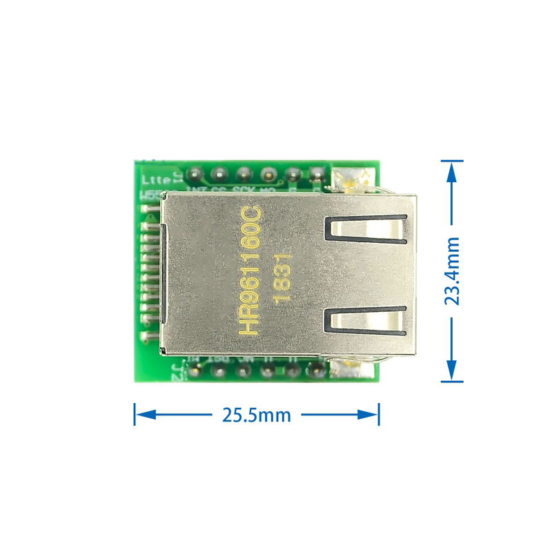 W5500 Chip USR-ES1 Brand New 8 - огляд і ціна Ethernet Module W5500
