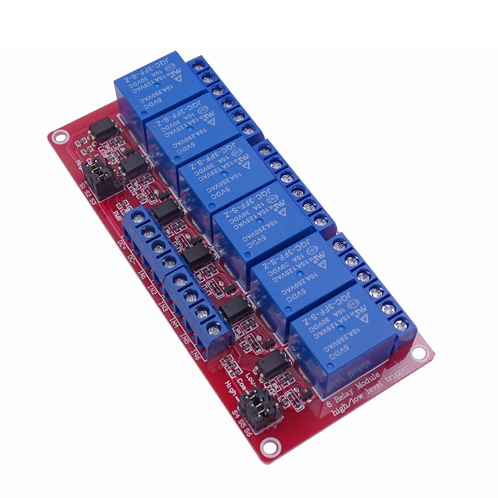 1 2 4 6 8 Channel Relay Module - огляд і ціна Relay 8 Channel Board