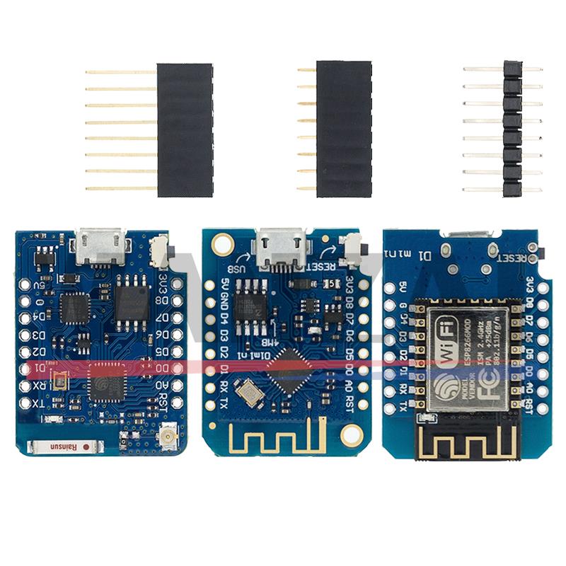 WeMos D1 Mini Pro V3.0.0 Bytes - огляд і ціна Esp8266 Nodemcu Board