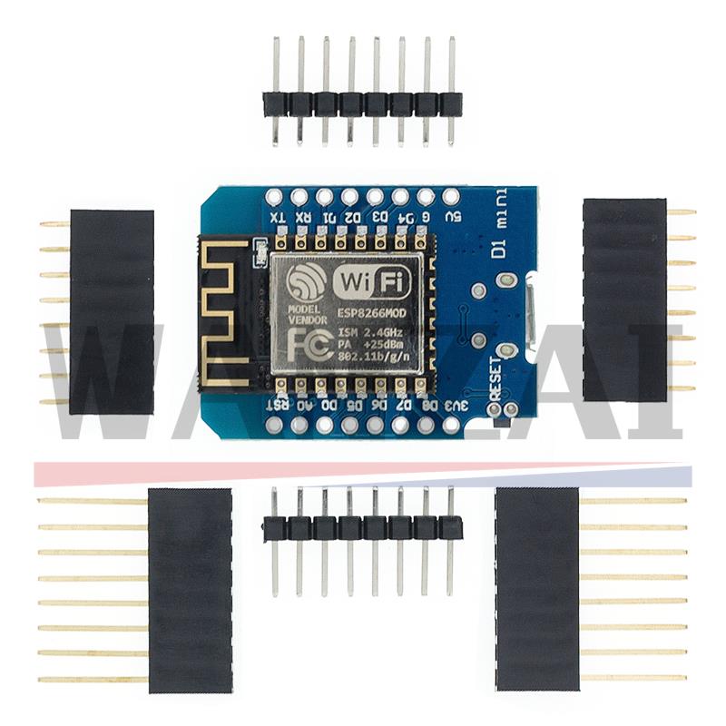 WeMos D1 Mini Pro V3.0.0 Bytes - огляд і ціна Esp8266 Nodemcu Board