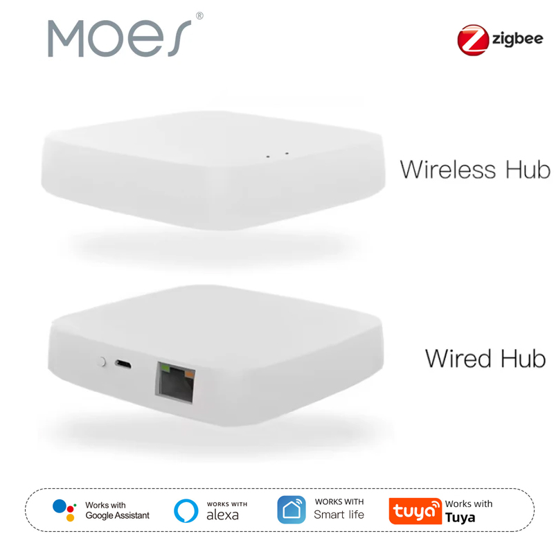 Moes Tuya ZigBee 3.0 Smart Gat - огляд і ціна Matter Hub Thread