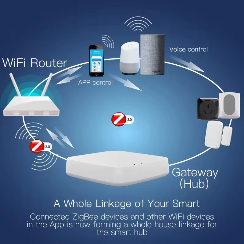 Moes Tuya ZigBee 3.0 Smart Gat - огляд і ціна Matter Hub Thread