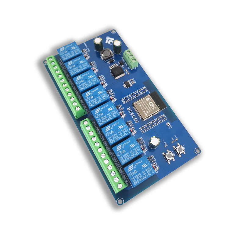 DC5-30V ESP32 Development Boar - огляд і ціна Relay 8 Channel Board