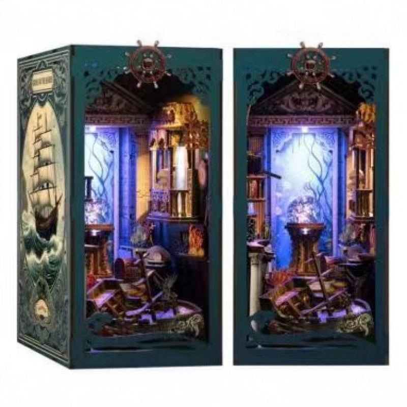 3D Wooden DIY Bookend Puzzle H - огляд і ціна Home Automation Diy Kit