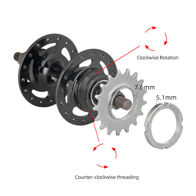 Bicycle Fixed Gear 13T 14T 15T - огляд і ціна Matter Hub Thread