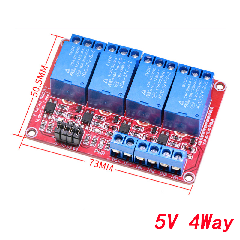 1 2 4 6 8 Channel 5V 12V 24V R - огляд і ціна Relay 8 Channel Board