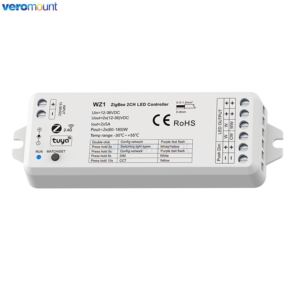 WZ1 Zigbee LED Dimmer 12V 24V  - огляд і ціна Zigbee Coordinator Stick