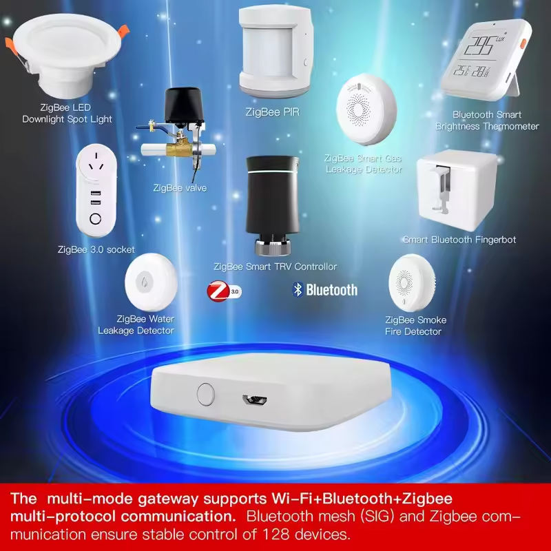 MOES Tuya ZigBee3.0 Smart Hub, - огляд і ціна Matter Hub Thread