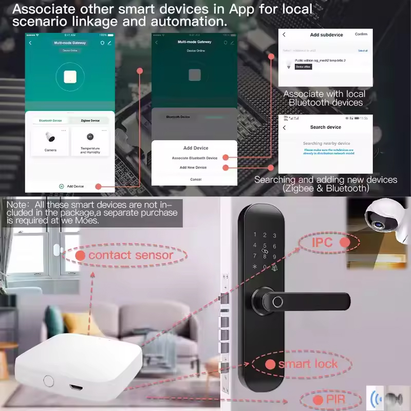 MOES Tuya ZigBee3.0 Smart Hub, - огляд і ціна Matter Hub Thread