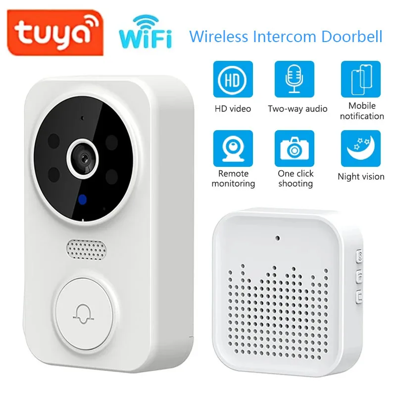 WiFi Wireless Visual Intercom  - огляд і ціна Smart Doorbell Wired