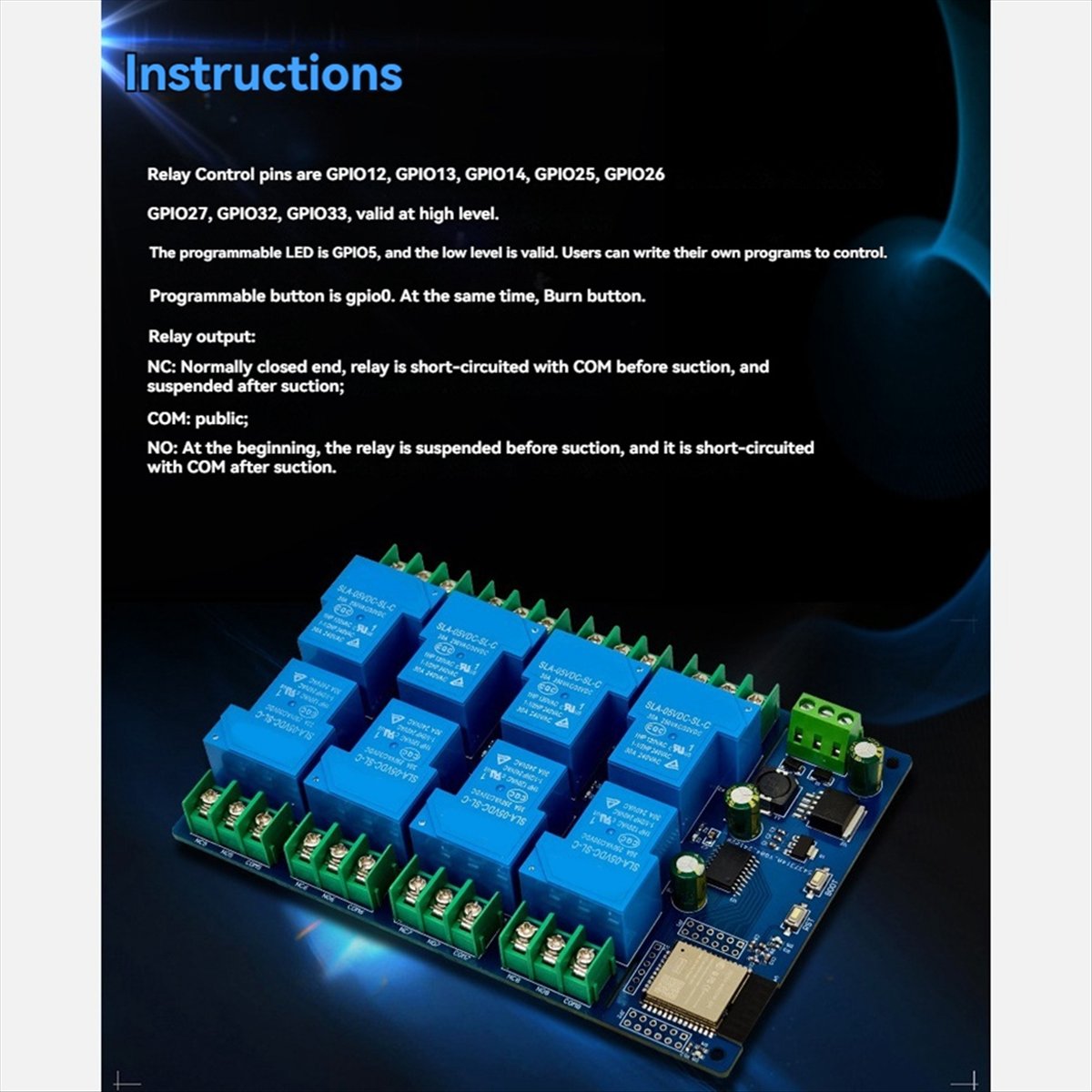 （Gift Idea）8 Channel Relay Mod - огляд і ціна Relay 8 Channel Board