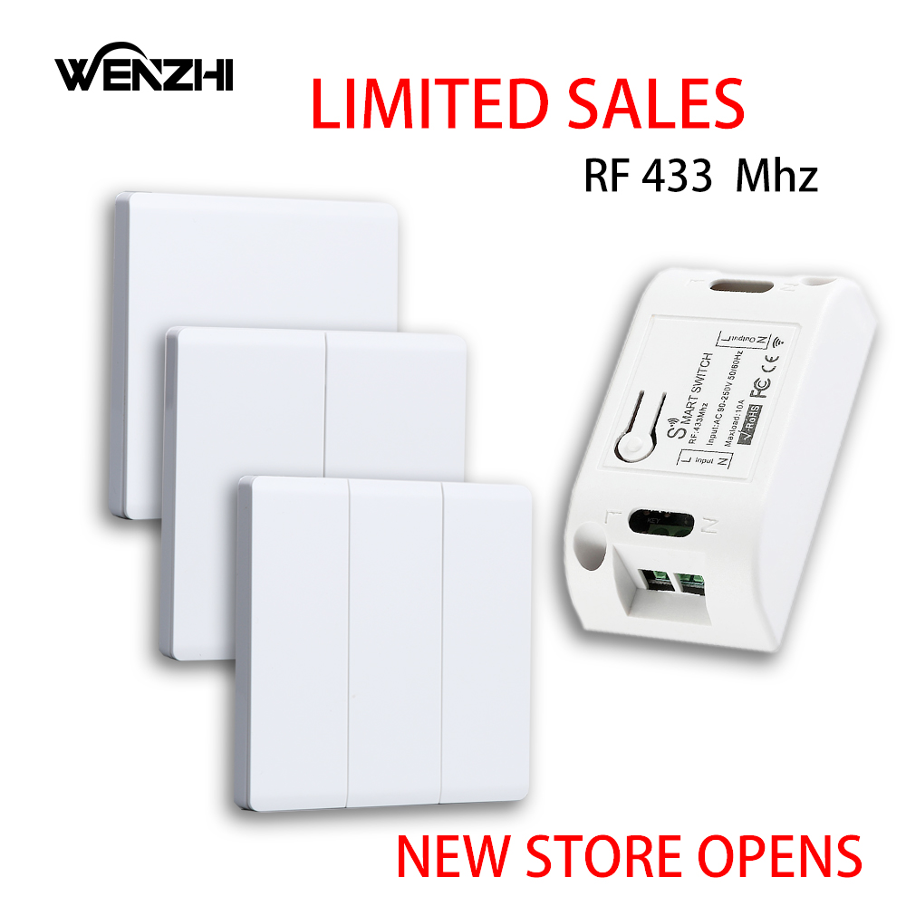 DIY RF 433Mhz Wireless Switch  - огляд і ціна Home Automation Panel Diy