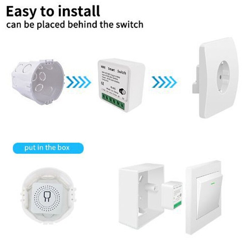 Tuya Zigbee 16A WiFi Mini Smar - огляд і ціна Home Automation Diy Kit