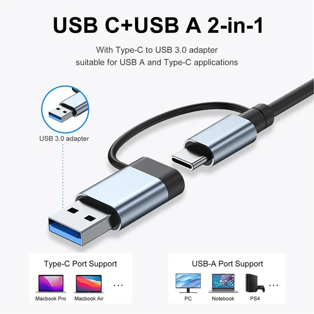 Type C Hub USB Splitter 8 In 1 - огляд і ціна Home Assistant Sd